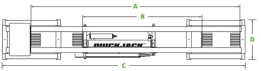 6000TL specifications line drawing